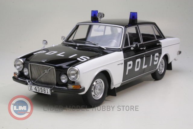 1:18 1970 Volvo 164 Sweden Police