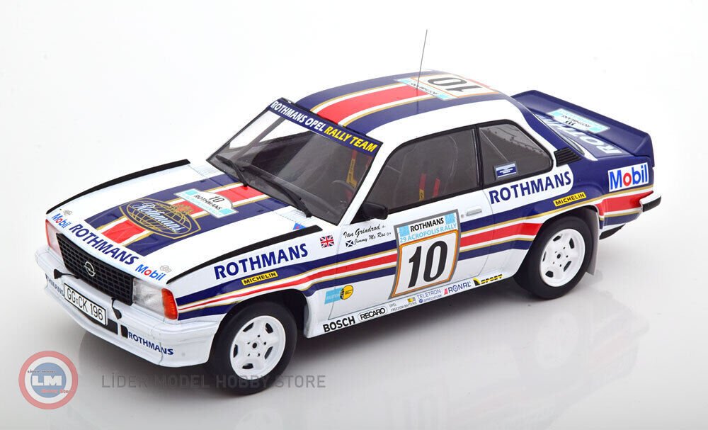 1:18 1982 Opel Ascona B 400 #10 Rally Acropolis J.McRae I.Grindrod