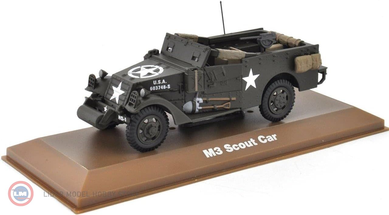 1:43 M3 Scout Car Askeri Araç