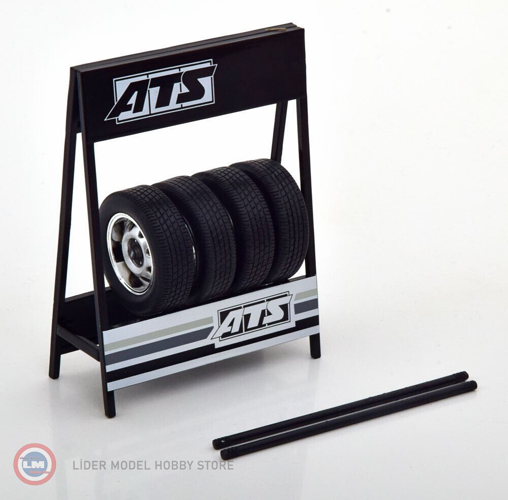 1:18 ATS Standlı Jant Lastik Seti
