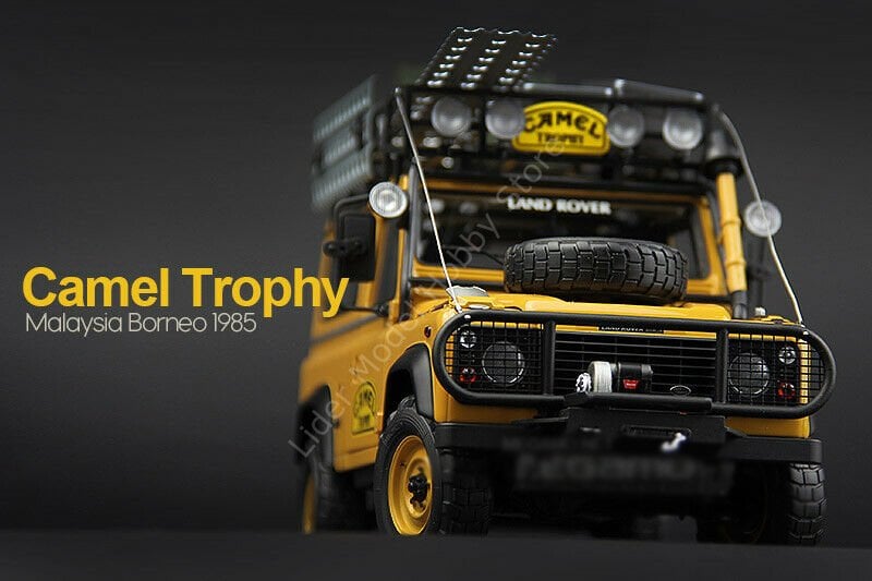 1:18 1985Land Rover Defender 90 Camel Trophy Edition Malaysia Borneo