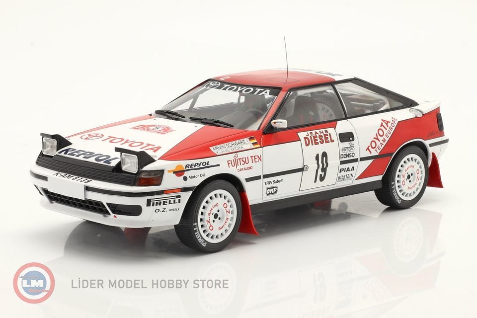 1:18 1990 Toyota Celica GT-Four ST165 #19 Rallye