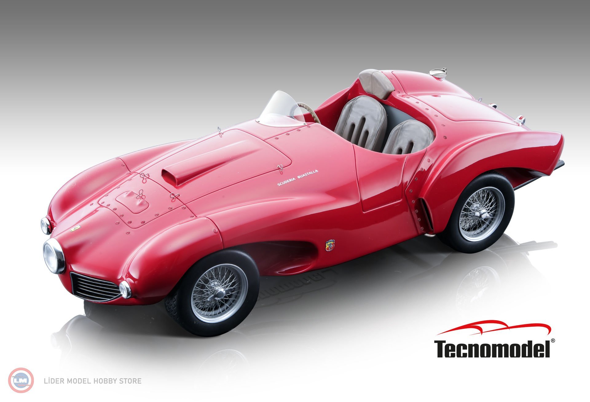 1:18 1953 Ferrari 166 MM Abarth Press Version gloss red