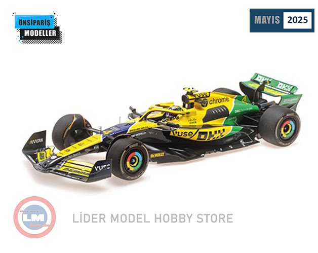 1:18 2024 Mclaren Formula 1 Team MCL38 Lando Norris Monaco GP