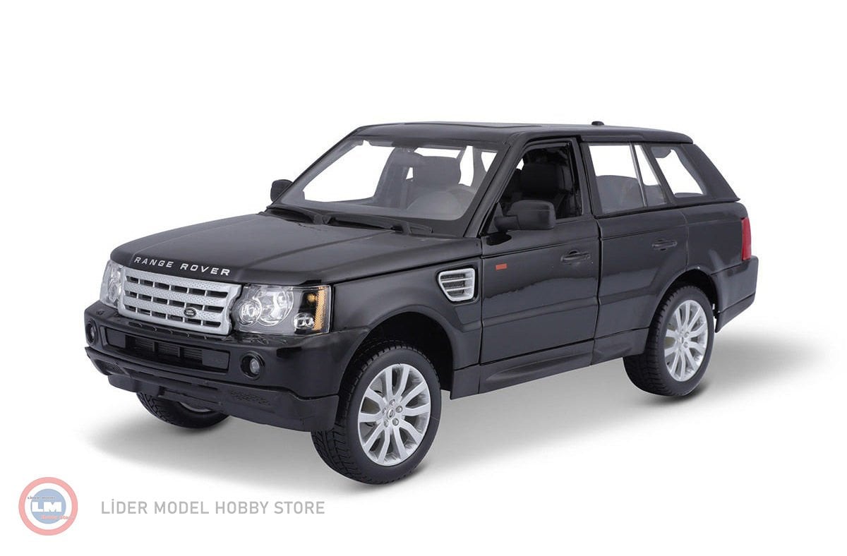 1:18 Burago 2006 Range Rover Sport black