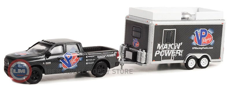 1:64 2018 Ram 2500 VP Racing Fuels Makin' Power! and VP Racing Fuels Merchandise Trailer