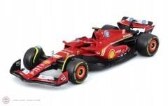 1:43 Burago 2024 FERRARI SF-24 Monza - CARLOS SAINZ #55 Formula 1