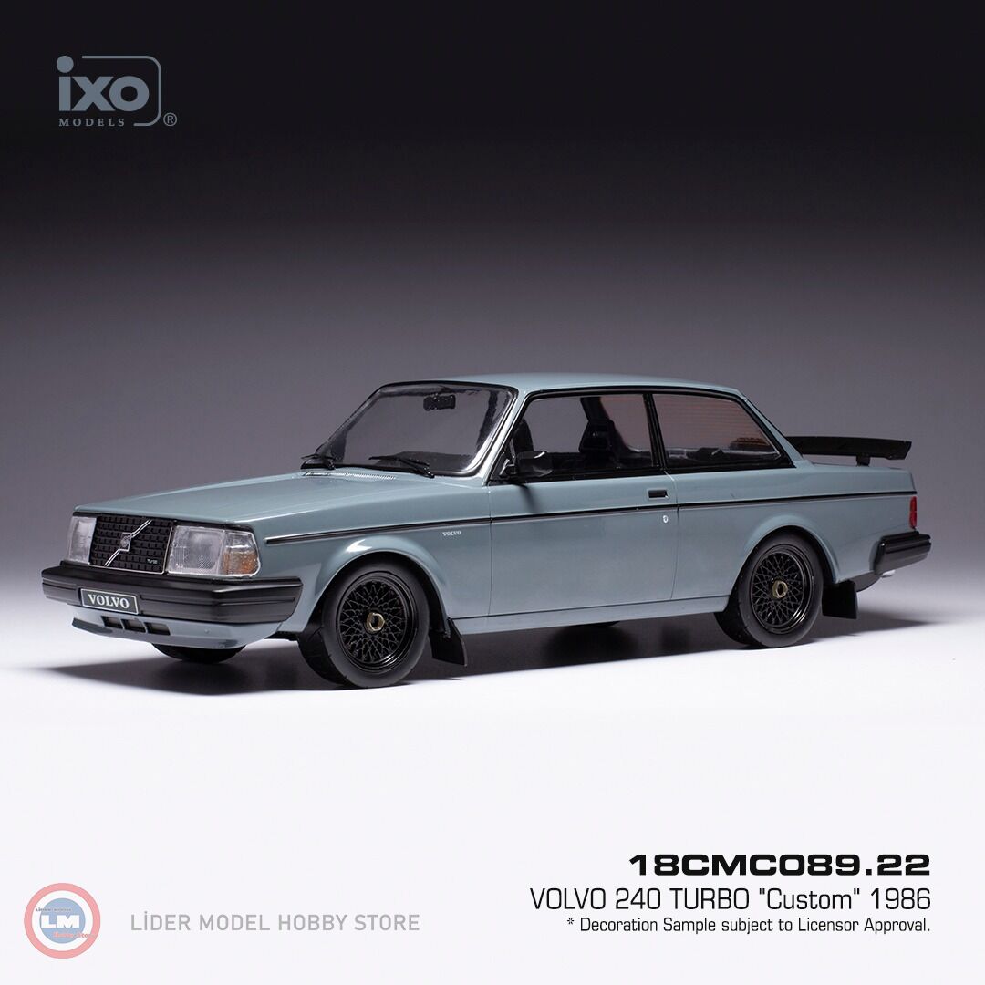 1:18 1986 Volvo 240 Turbo Custom