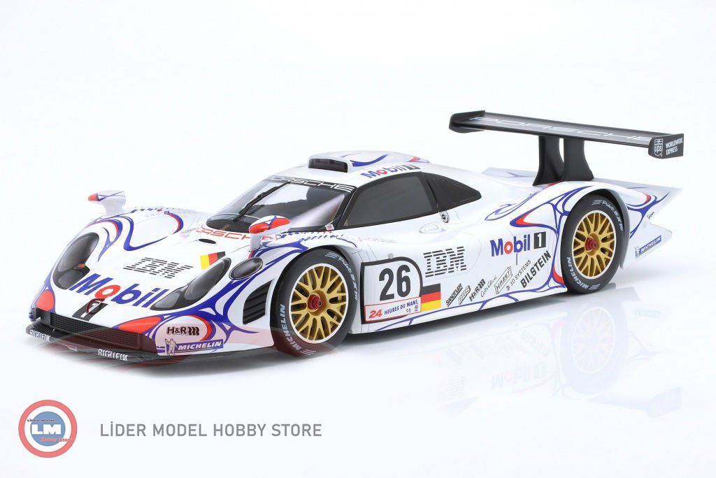 1:12 WERK83 1998 Porsche 911 GT1 #26 24h LeMans