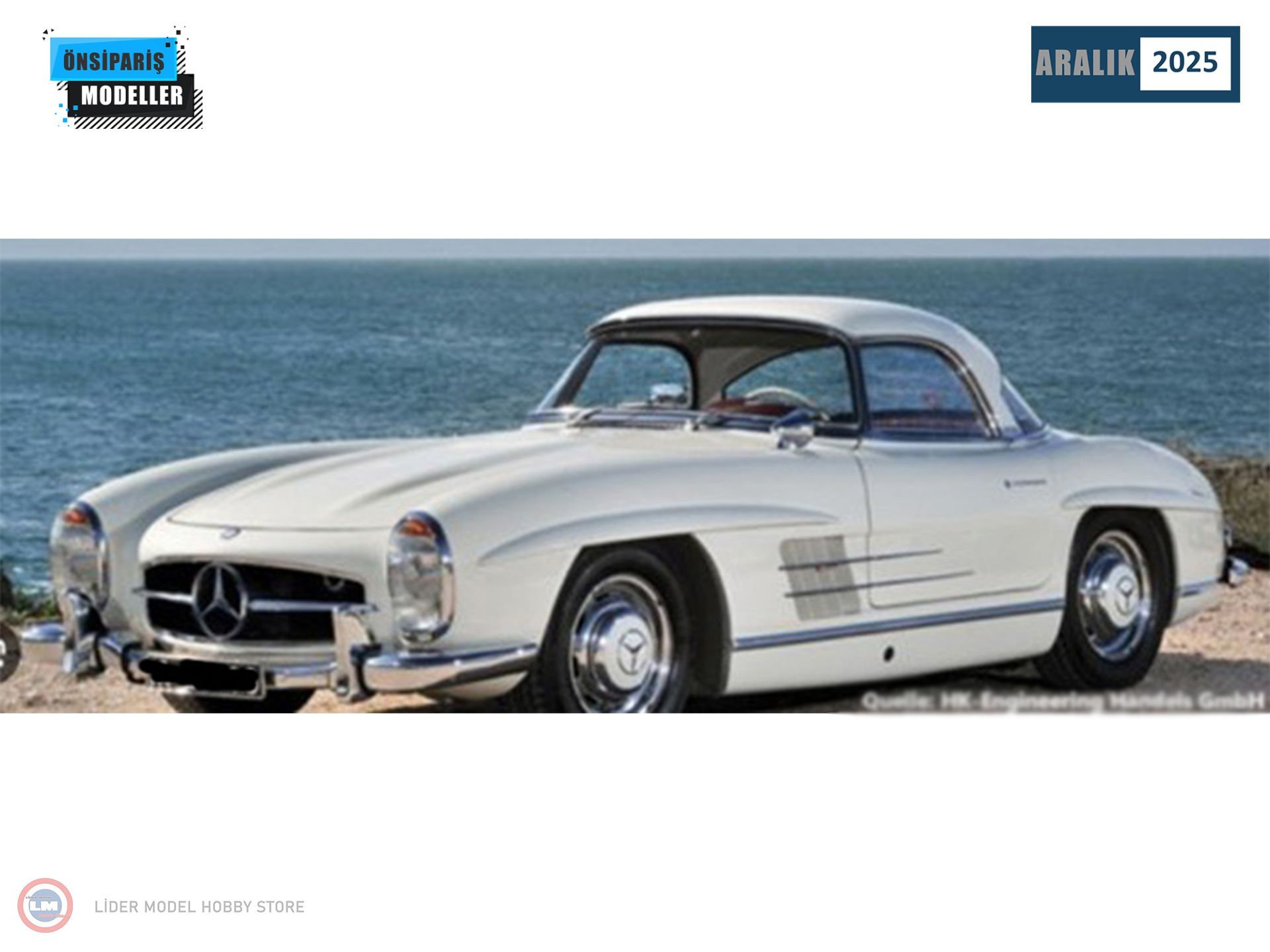 1:18 Mercedes Benz 300 SL W198 Hardtop