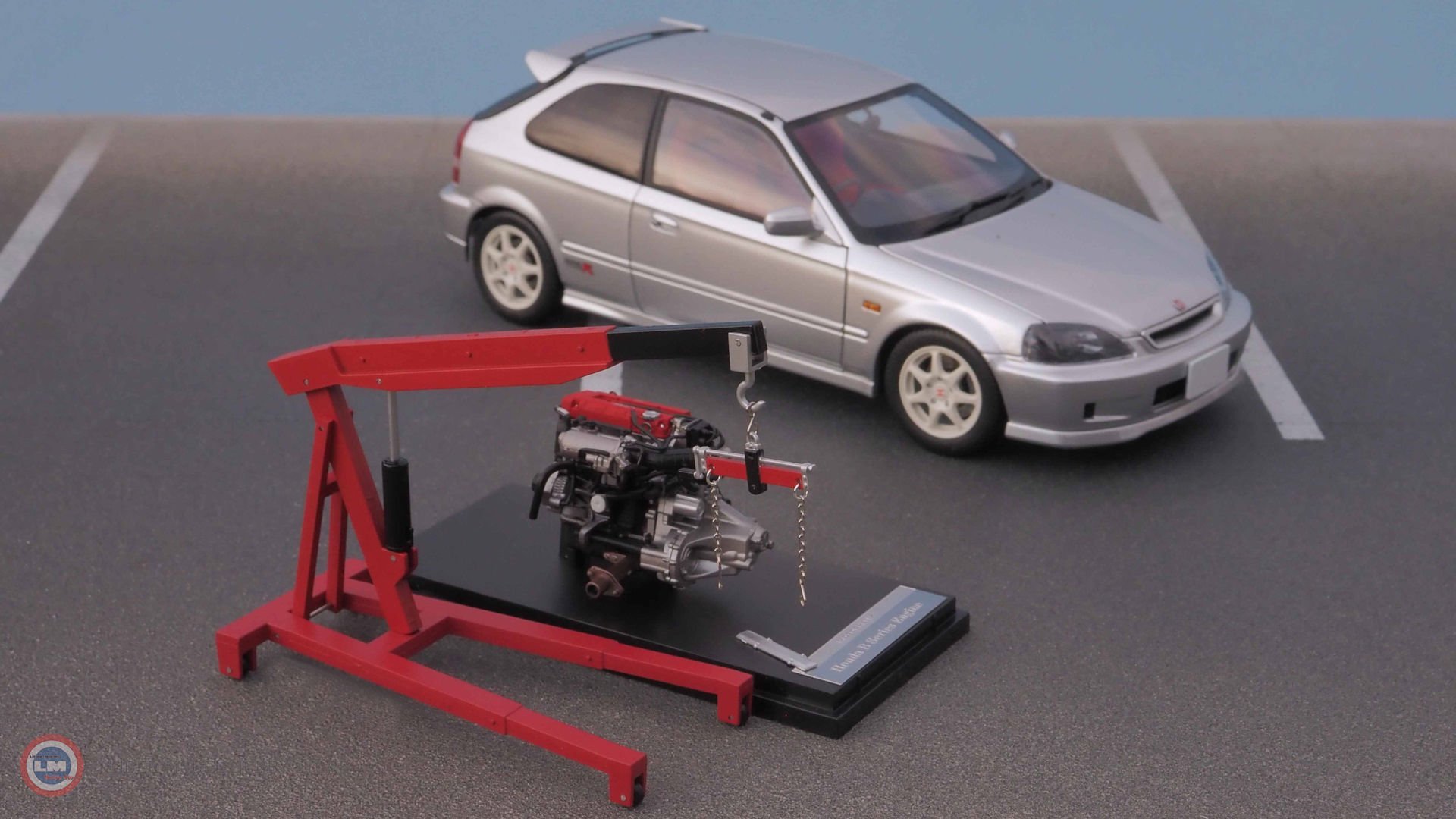 1:18 1999 Honda Civic EK9-120
