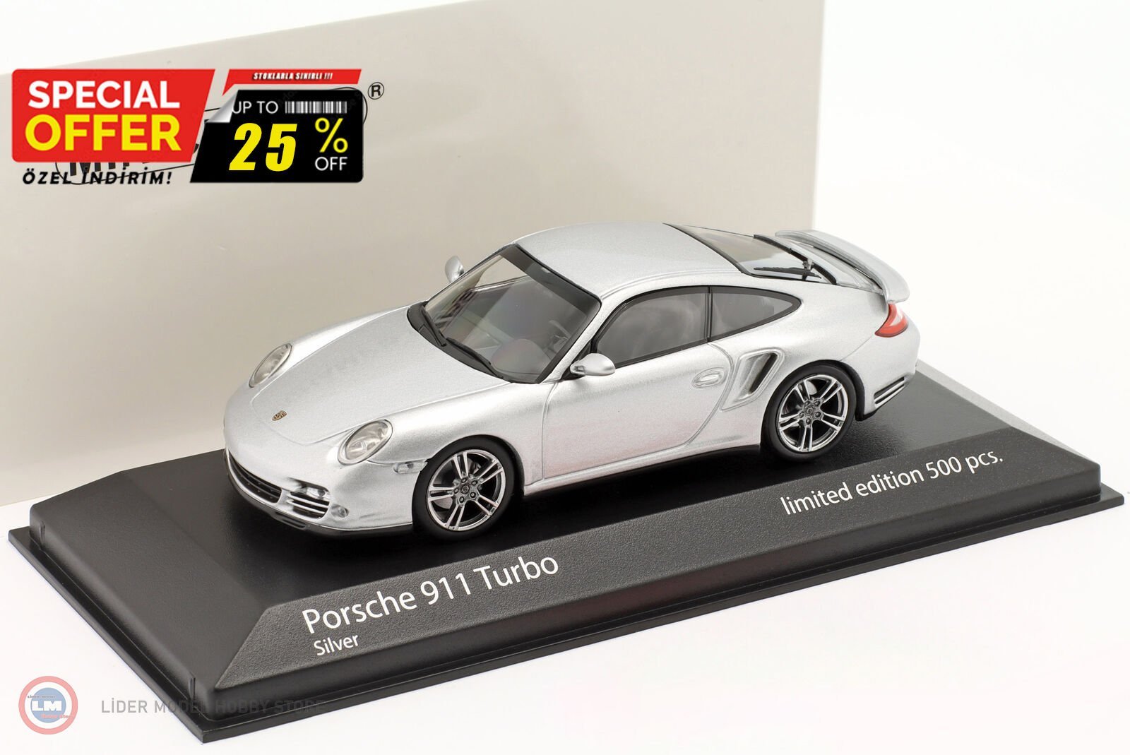 1:43 2009 Porsche 911 (997 II) Turbo Coupe