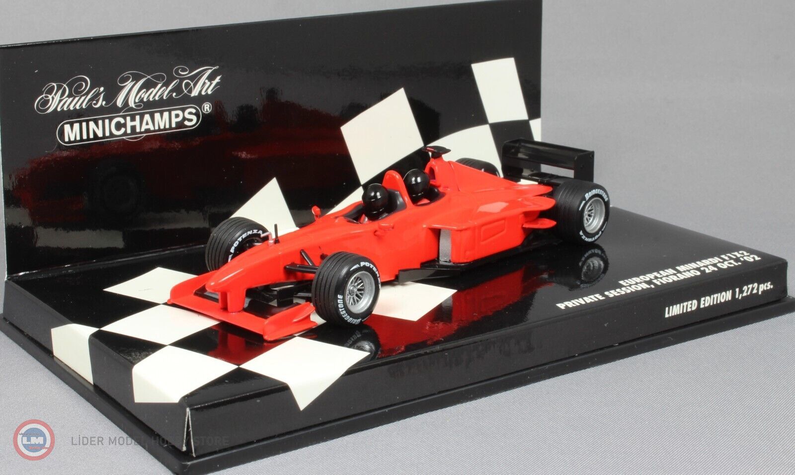1:43 2006 EUROPEAN MINARDI F1X2 Formula 1