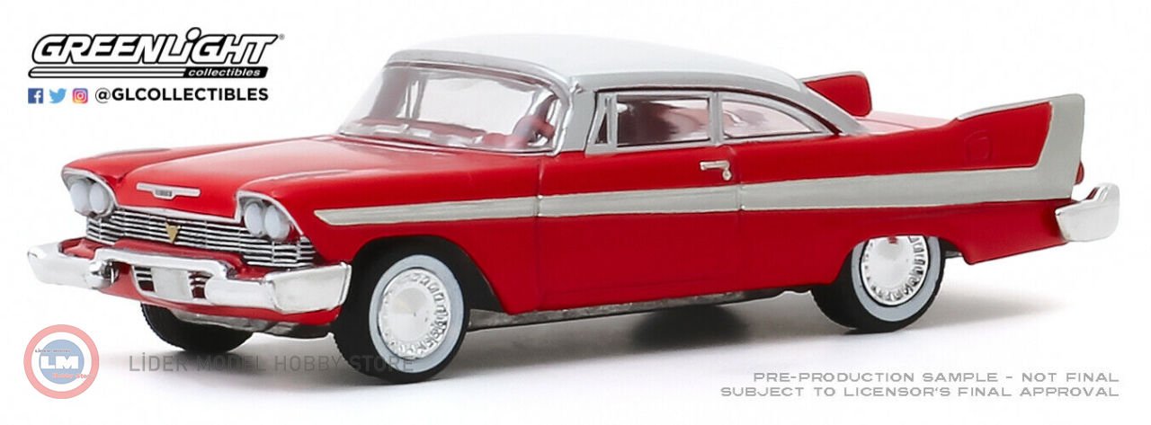 1:64 1958 Plymouth Fury Christine