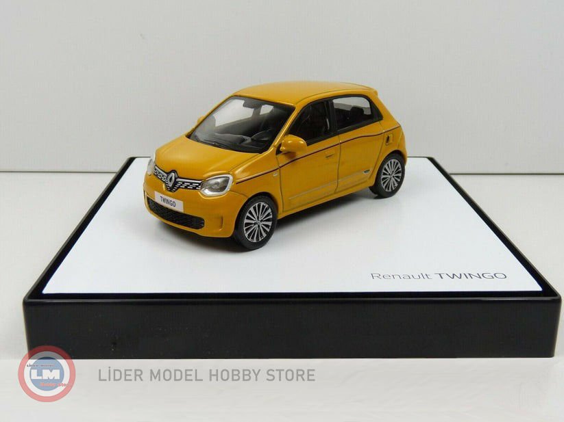 1:43 2014 RENAULT TWINGO III jaune mangue