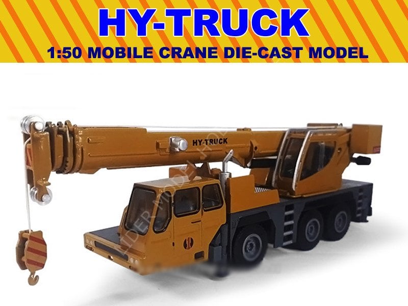 1:50 HY Truck Mobil Vinç İş Makinesi