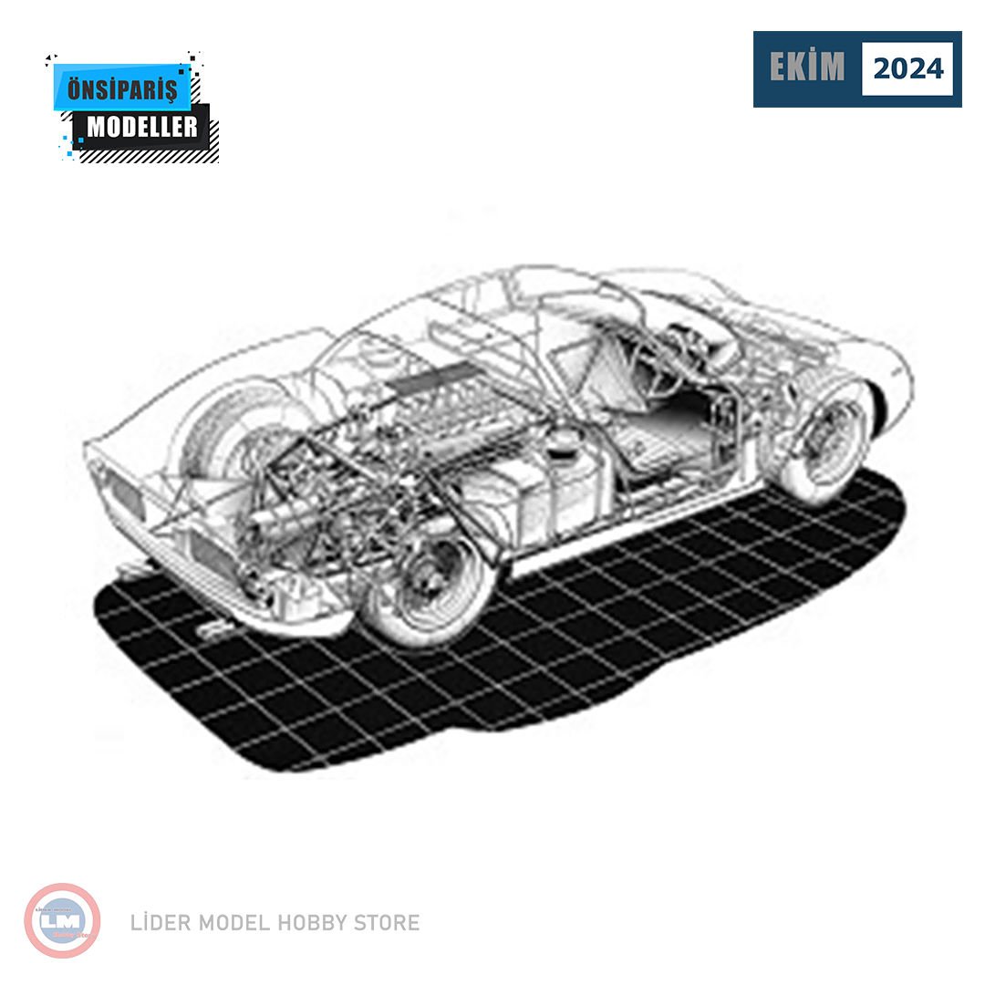 1:18 Ferrari 250 LM Transaparent Car Body
