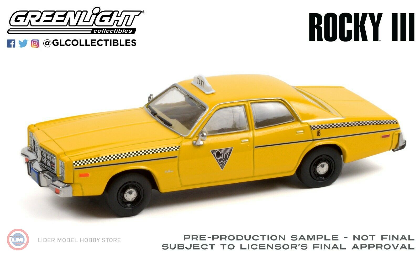 1:43 1978 Dodge Monaco - Rocky III