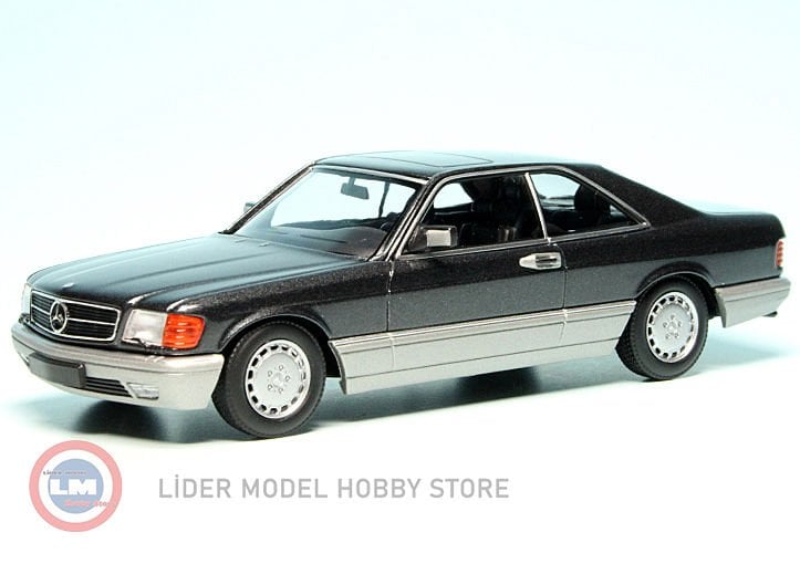 1:43 Maxichamps 1986 Mercedes Benz 560 SEC (C126)
