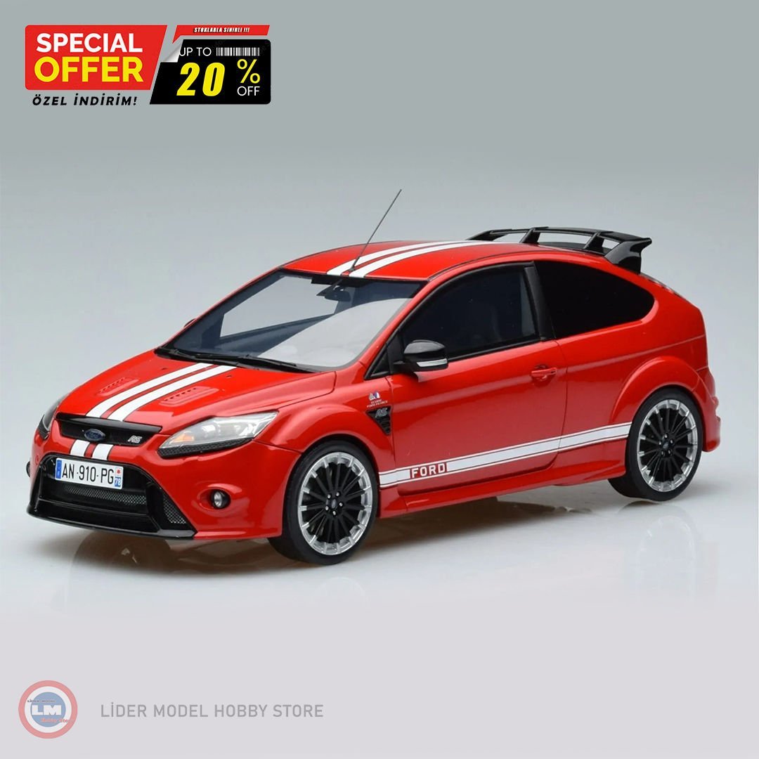 1:18 Otto 2010 Ford Focus MK2 RS Le Mans
