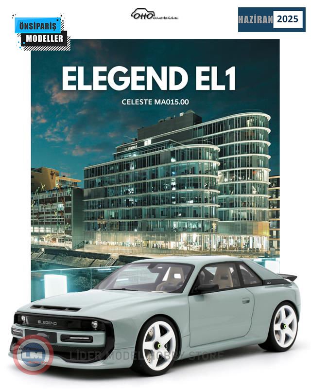 1:18 2021 Audi Quattro Sport Elegend EL1 Celeste
