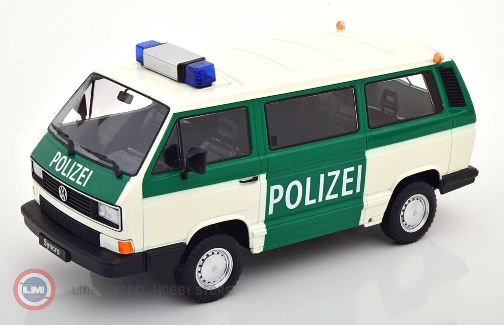 1:18 1987 Volkswagen T3 Syncro Police