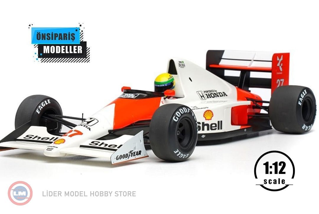 1:12 Minichamps 1990 Mclaren Honda MP45B Ayrton Senna World Champion