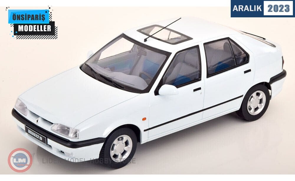 1:18 1994 Renault 19 - white