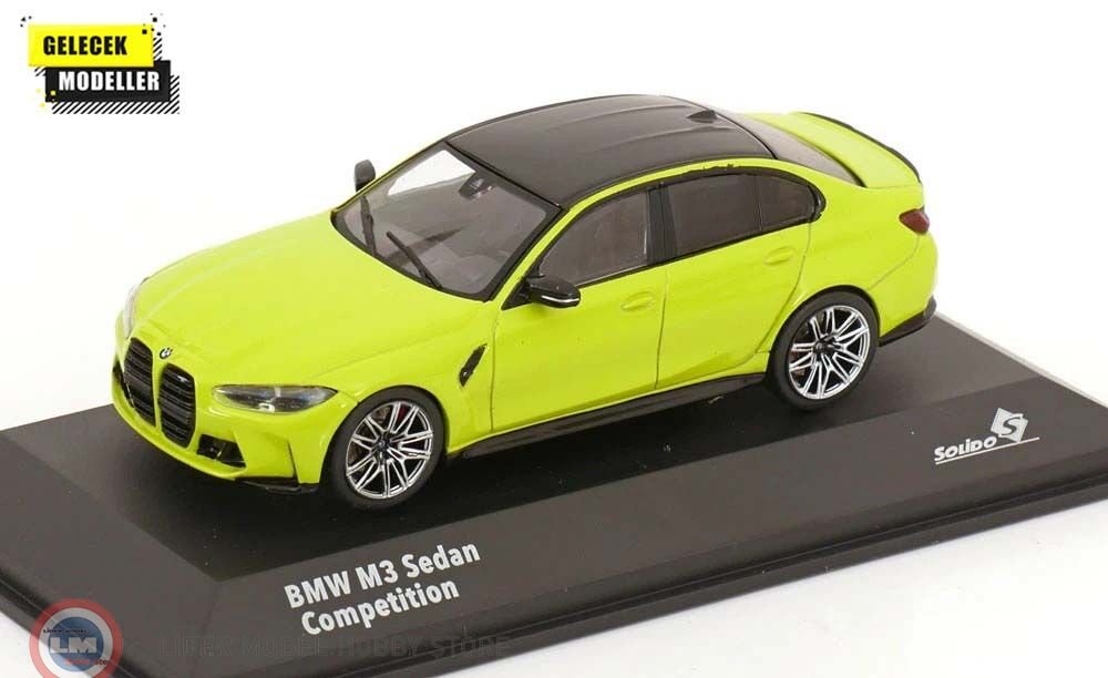 1:43 Solido 2023 BMW  M3 (G80) Competition Sedan