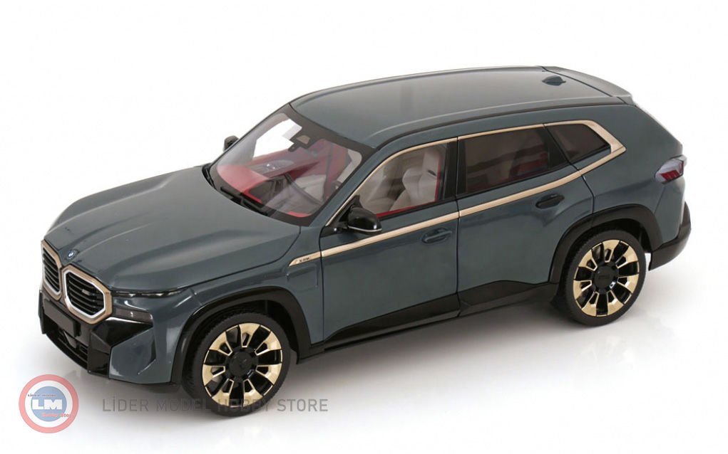 1:18 Minichamps 2023 BMW XM Green Grey