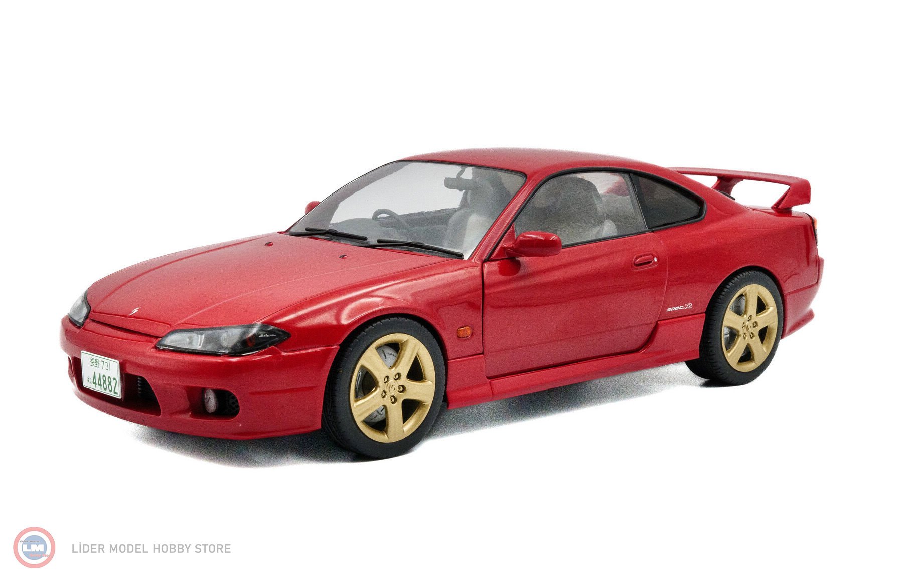 1:18 Solido 1999 Nissan Silvia S15 SPEC-R Aero - Flame Red