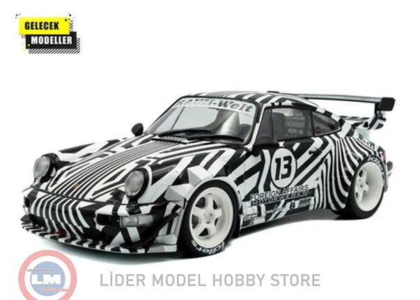 1:18 Solido 2022 Porsche RWB Bodykit #13 'The Zebra'  Camouflage