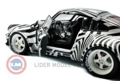 1:18 Solido 2022 Porsche RWB Bodykit #13 'The Zebra'  Camouflage
