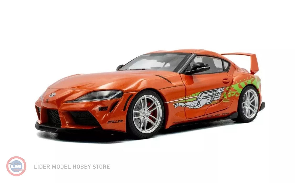 1:18 Solido 2024 Toyota GR Supra Tribute Orange