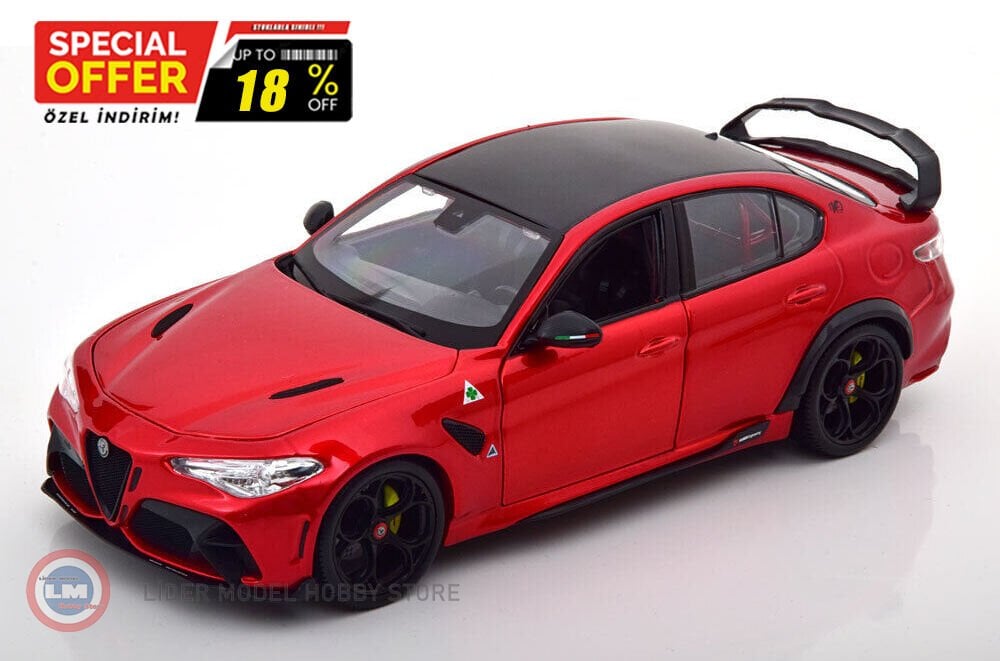 1:18 Burago 2020 Alfa Romeo GIULIA GTAm