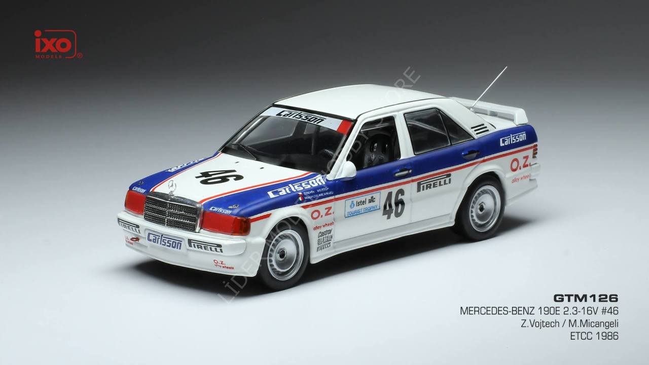 1:43 1986 Mercedes Benz 190E 2.3-16V #46