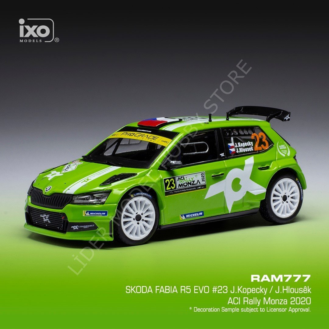 1:43 2020 Skoda Fabia R5 Evo #23