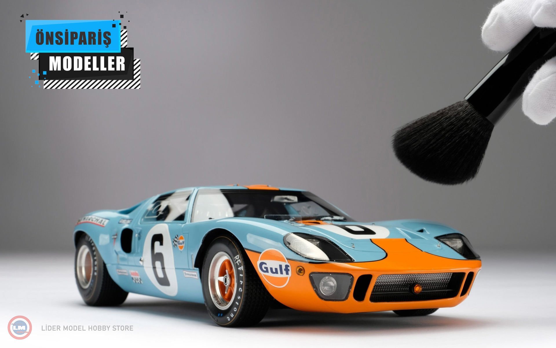 1:18 1969 Ford GT40 #6 Le Mans Winner