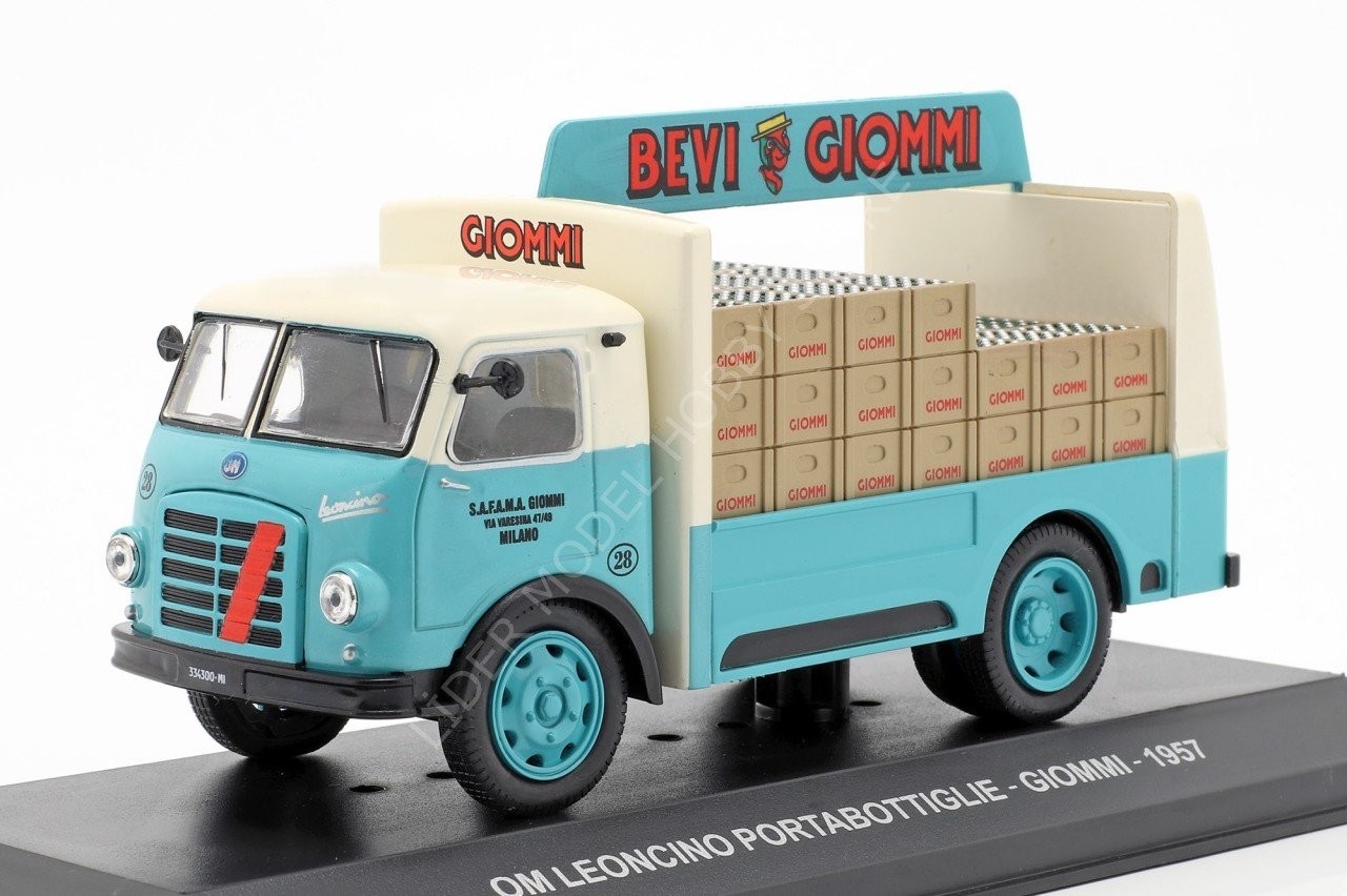 1:43 1957 Fiat OM Leoncino Portabottiglie Giommi