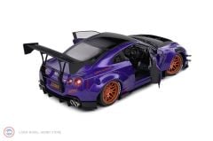 1:18 Solido 2022 Nissan GT-R (R35) Liberty Walk Body Kit 2.0 Purplezilla