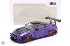 1:18 Solido 2022 Nissan GT-R (R35) Liberty Walk Body Kit 2.0 Purplezilla