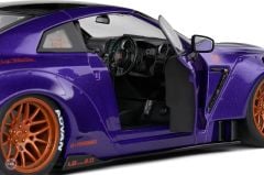 1:18 Solido 2022 Nissan GT-R (R35) Liberty Walk Body Kit 2.0 Purplezilla