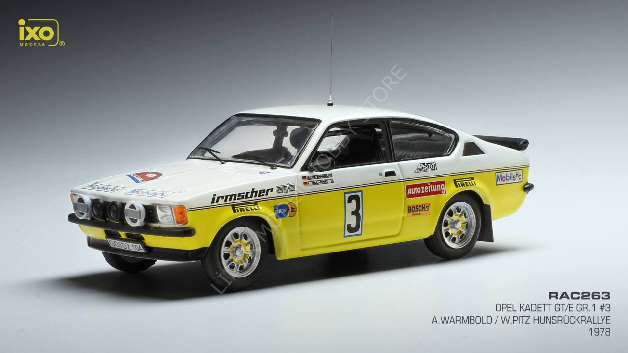 1:43 1978 Opel Kadett C GtE Rallye #3