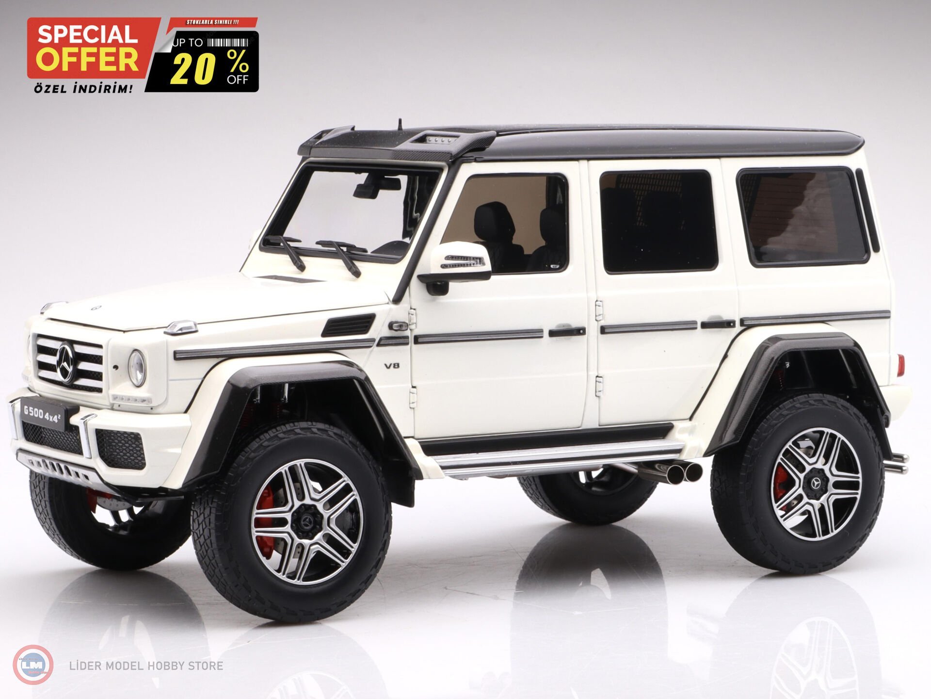 1:18 Almost Real 2015 Mercedes Benz G500 4x4²
