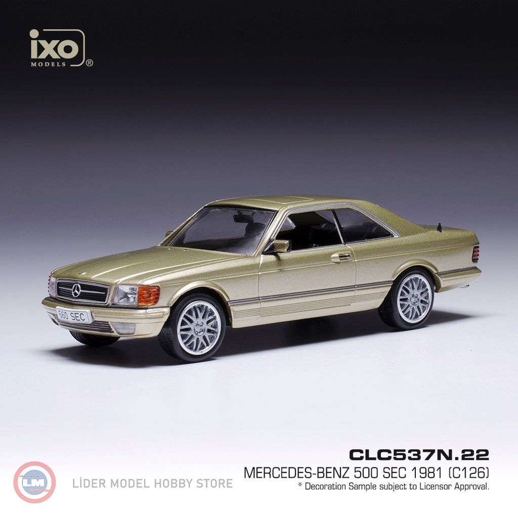1:43 1981 Mercedes Benz 500 SEC (C126)