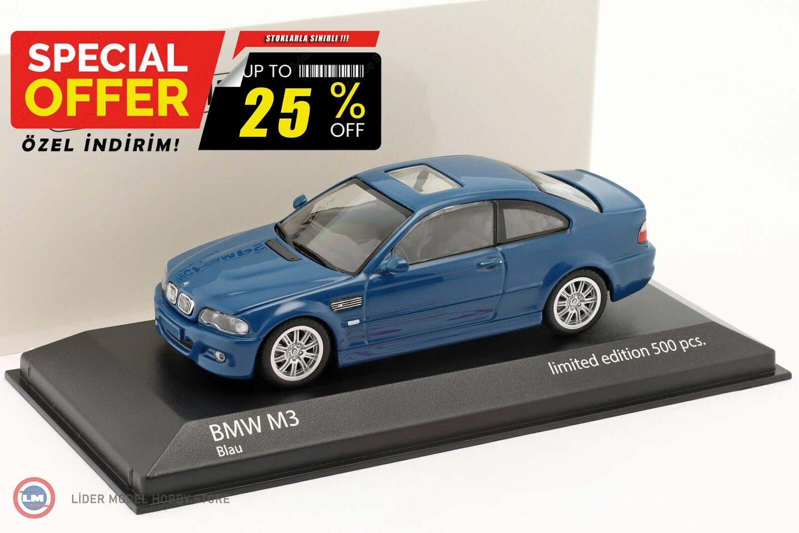 1:43 2001 BMW M3 E46