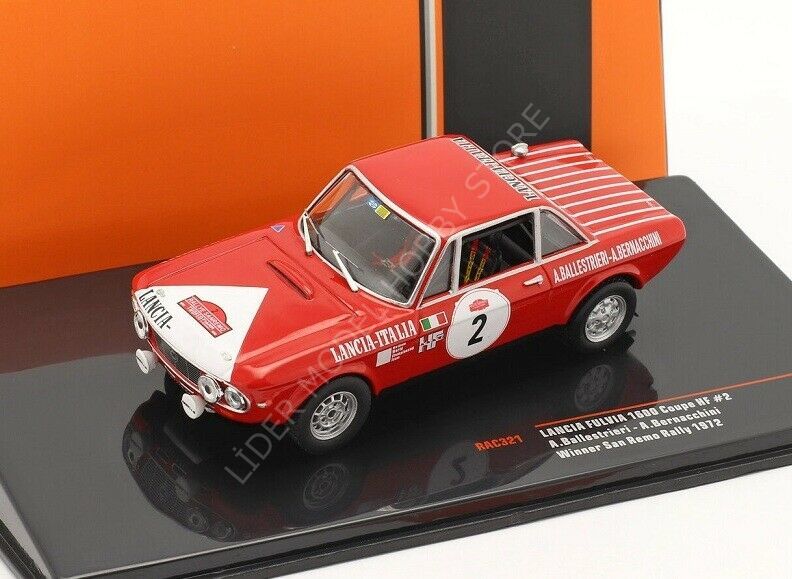 1:43 1972 Lancia Fulvia 1600 Coupe #2 Rallye
