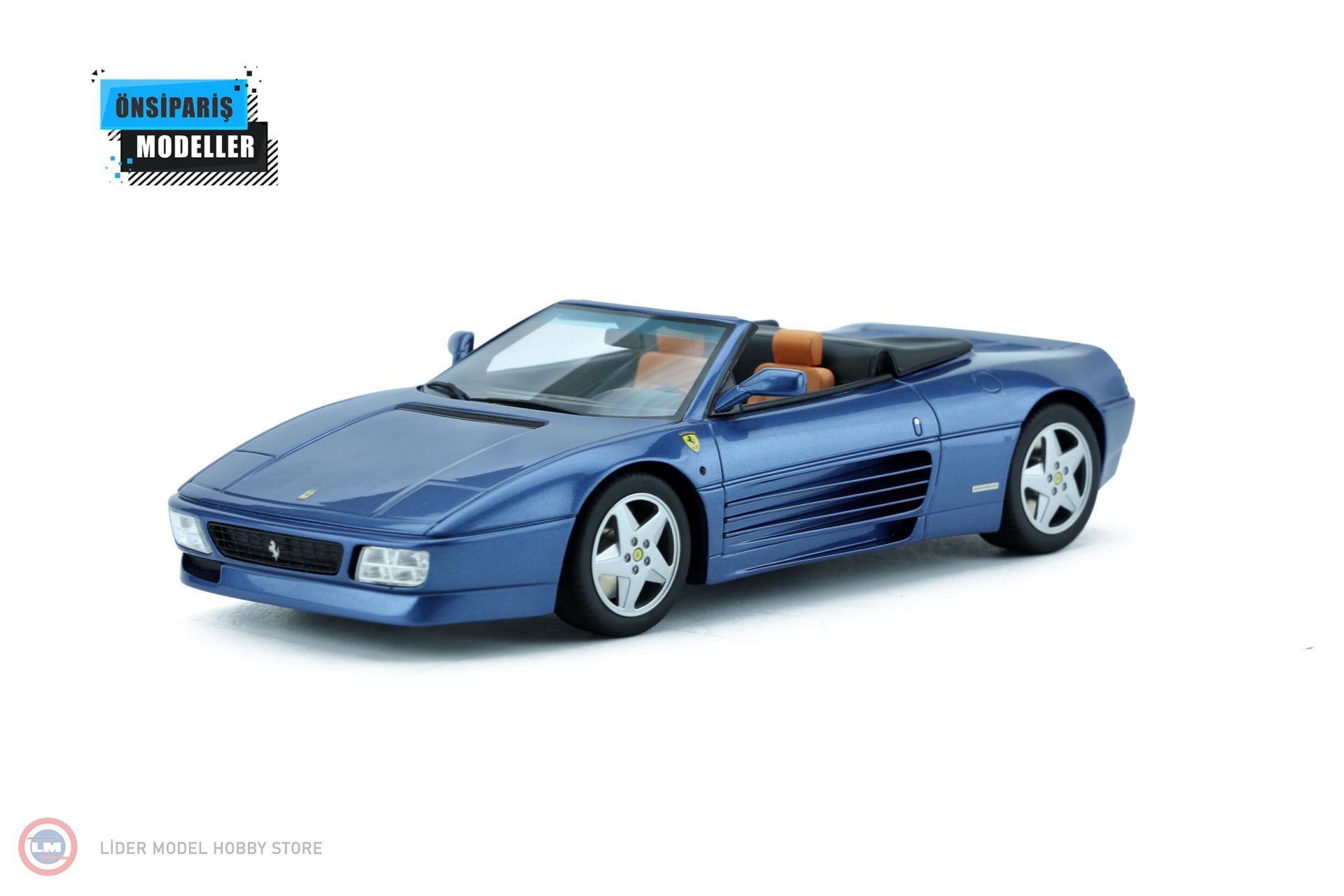 1:18 Ferrari 348 Spider 1993 Blue GT333