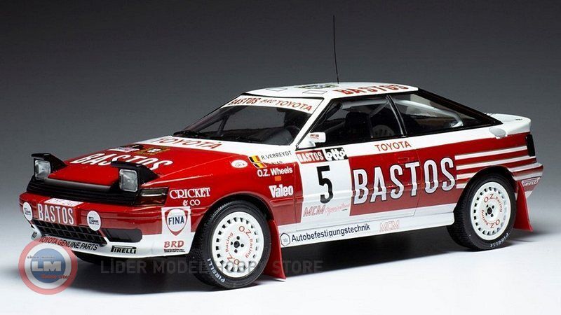 1:18 1990 Toyota Celica GT-Four ST165 - #5 - Rally WM- Haspengauw Rally