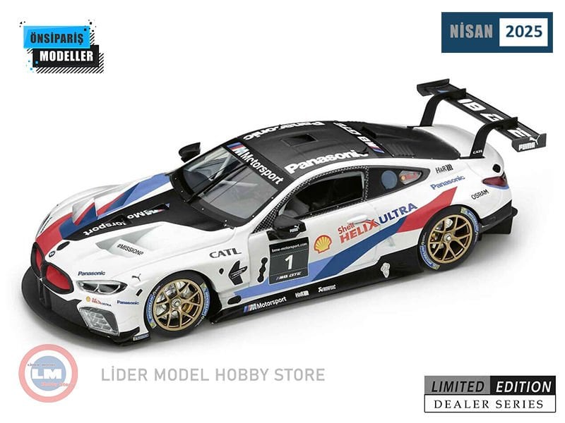1:18 2019 BMW M8 GTE #1 Mission 8